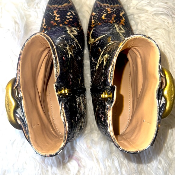 Coach Cassandra Hand painted booties size 7.5 - Picture 9 of 14